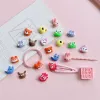 XN illustration Funny animal head diy resin jewelry accessory clip phone case versatile small accessory material Application Scenario
